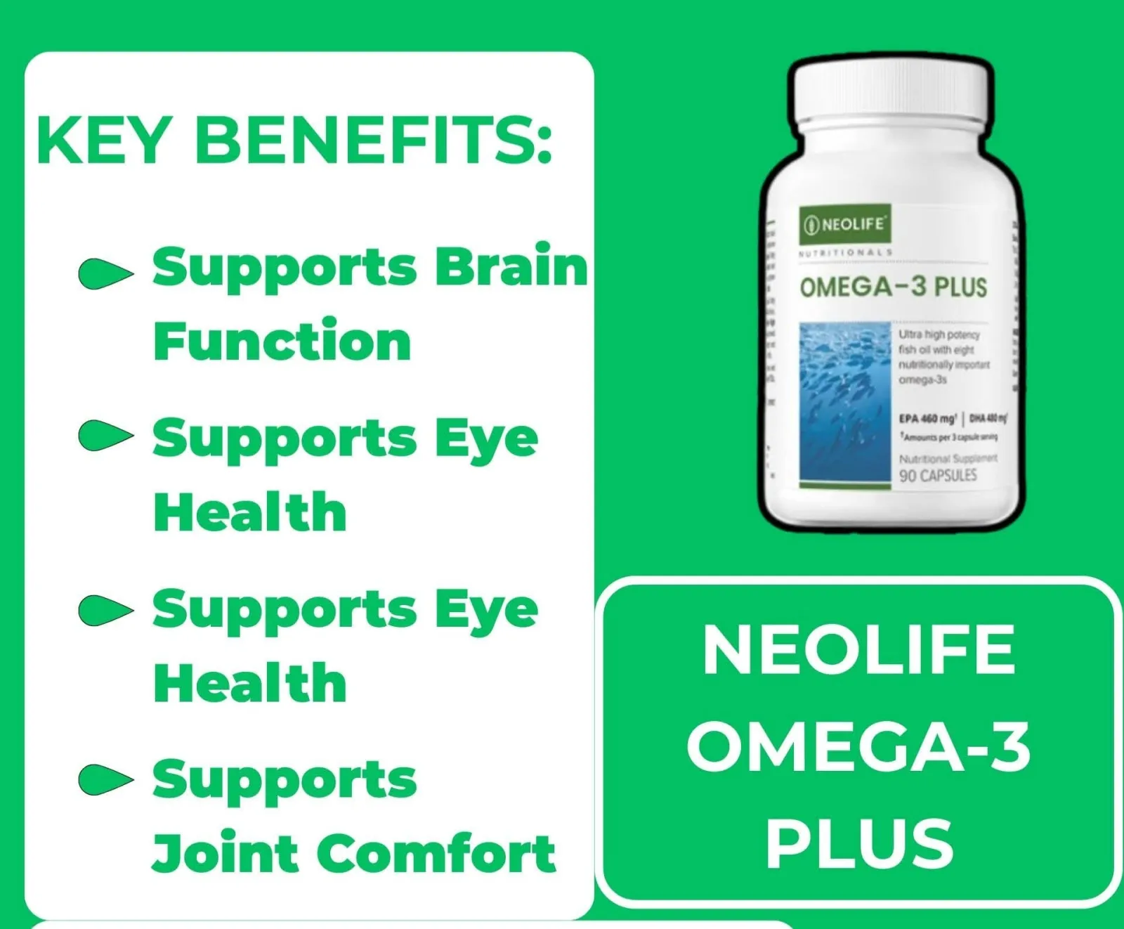 Omega 3 salmon oil plus